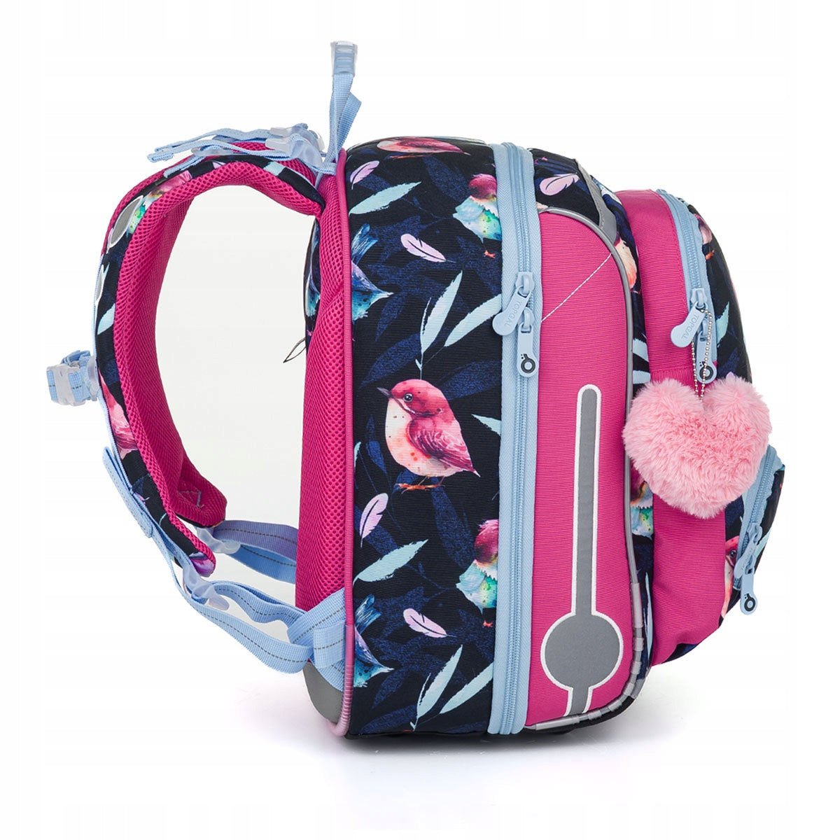 School satchel in birds Topgal BEBE 24001 for girls 1st class Manufacturer code 8592571017621