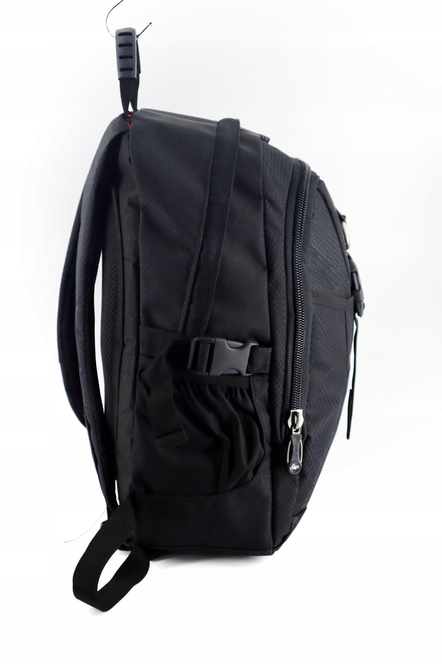 School sports backpack universal multi-chamber black codura Gender unisex