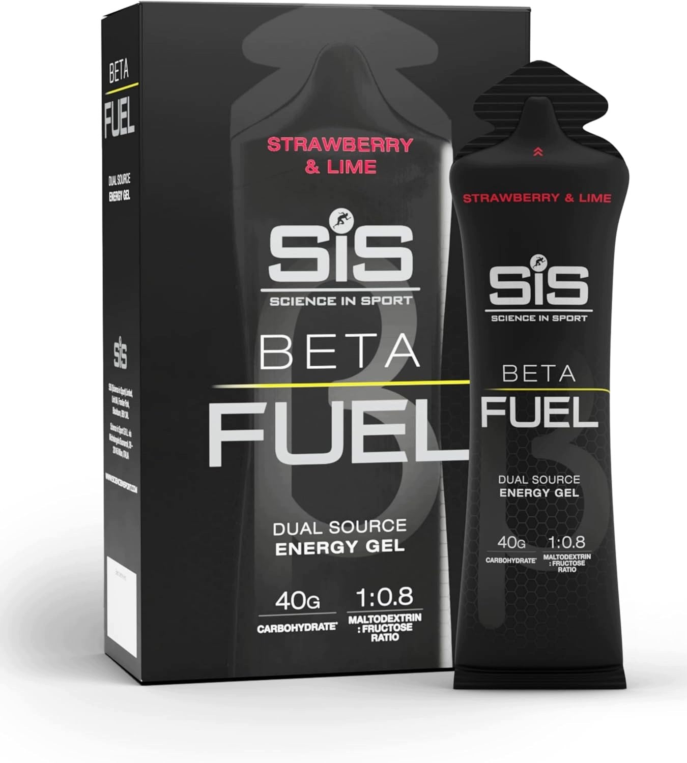Science in Sport BETA Fuel Gel Strawberry Lime 30 Pack