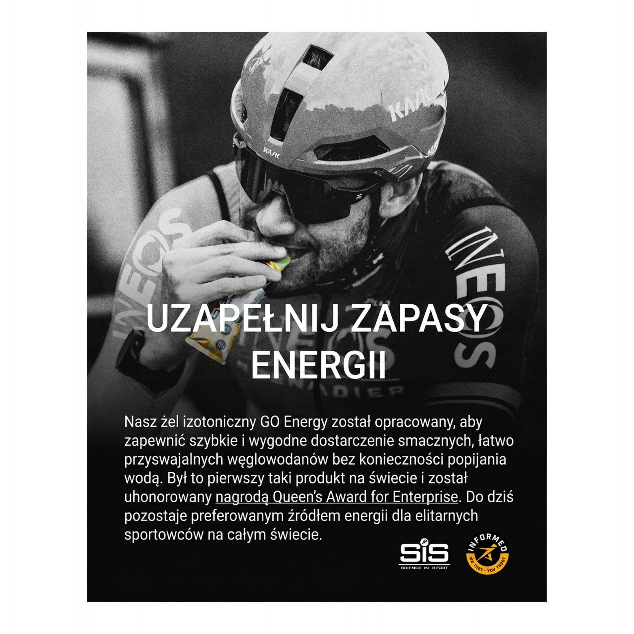 Science in Sport GO Isotonic Energy Gel Black Currant 30 Pack Expiration date not specified