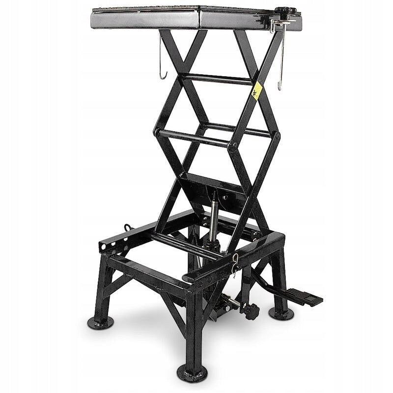 Scissor hydraulic lift black Manufacturer Bituxx