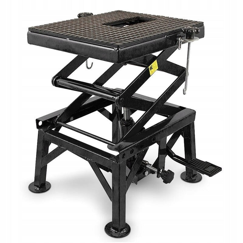 Scissor hydraulic lift black