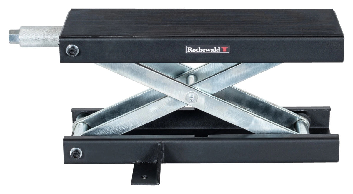 Scissor lift Rothewald 350kg for motorcycle durable solid Packaging status original