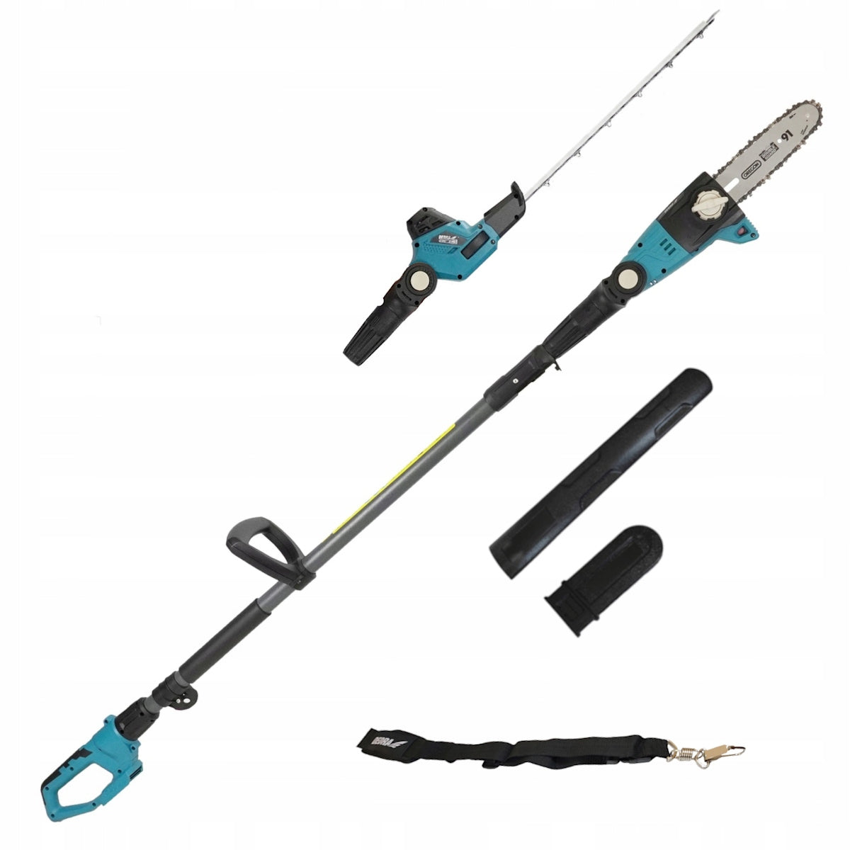 Scissors and saw on boom 2in1 18 V DEDRA SAS+ALL DED7096