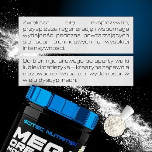 Scitec Nutrition Mega Creatine Monohydrate 306g Brand Scitec Nutrition