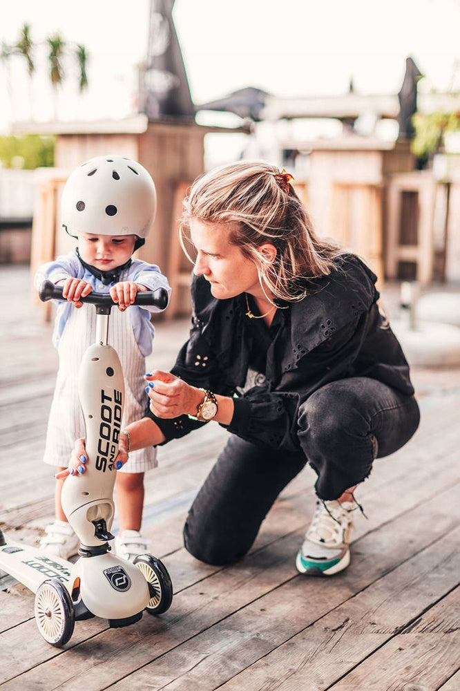 Scoot&Ride Highwaykick1 Scooter Ride-on 2in1 1-5 years Ash Brand Scoot and Ride