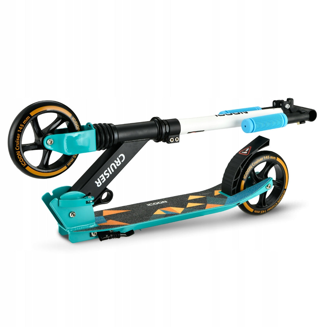 Scooter 145 mm Icoon Cruiser Folding Shock Absorber Adjustable Up to 50 kg Color white black blue