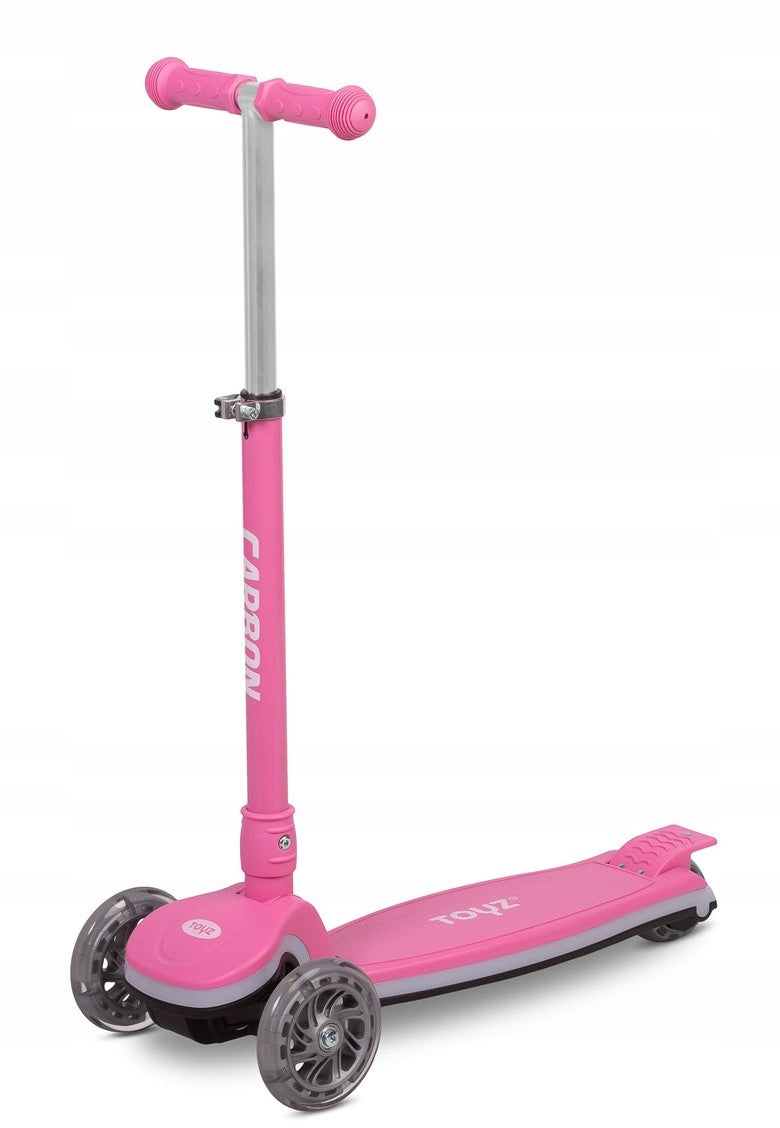 Scooter 3-wheel CARBON pink 04062 TOYZ