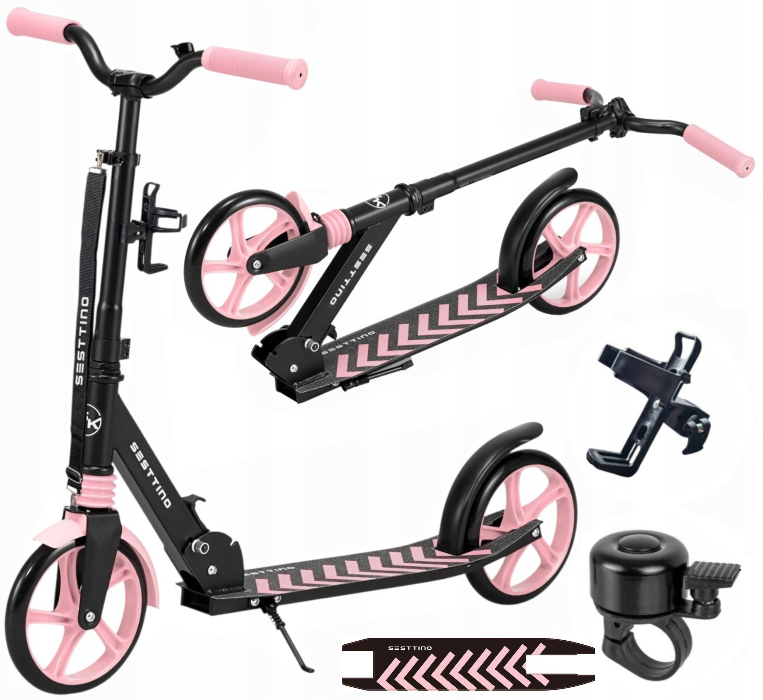 Scooter Folding CITY Large for children Sesttino Shadow Shock absorber