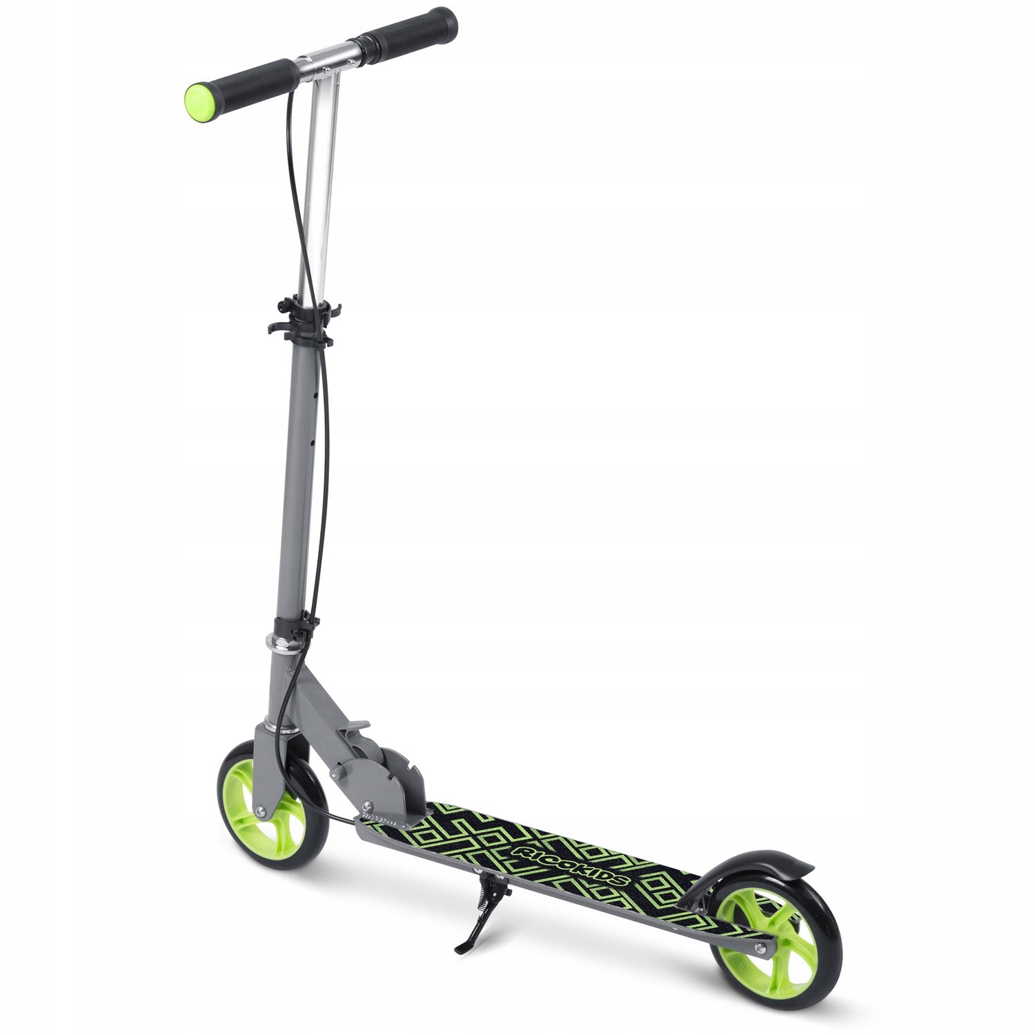 Scooter Kodi grey-green Ricokids Wheels natural rubber