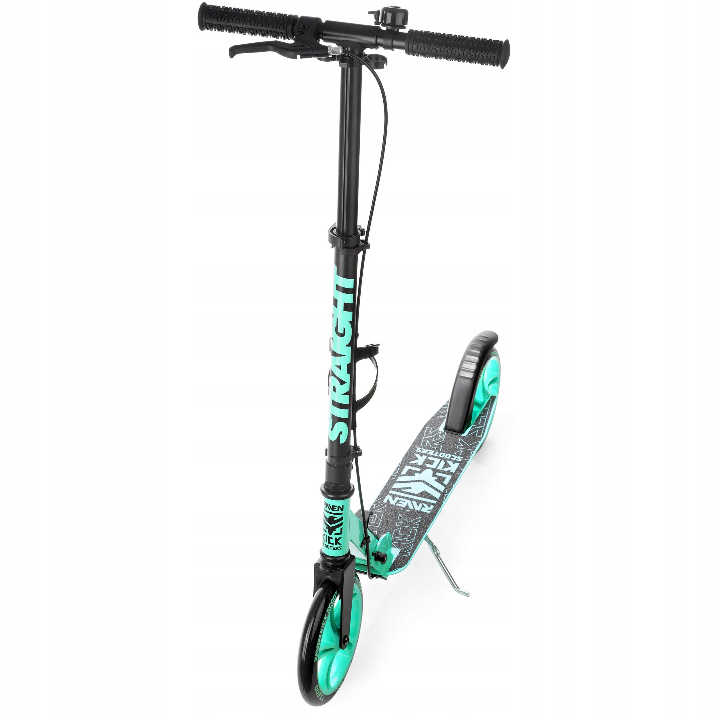 Scooter LARGE RAVEN Straight Mint 200mm brake bell water bottle holder Kind two-wheeled