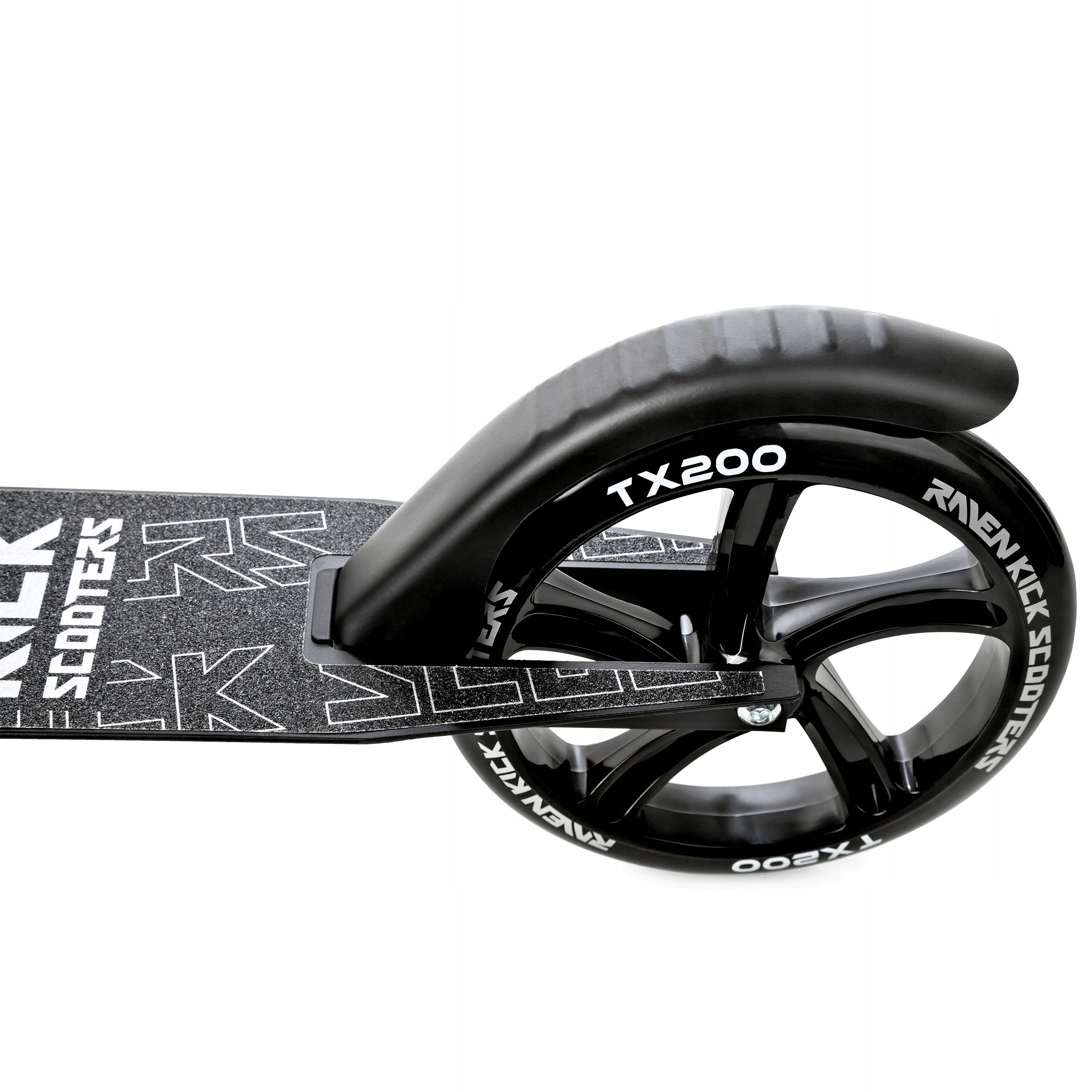 Scooter LARGE RAVEN Straight PRO 200mm shock absorber brake water bottle holder Number of wheels 2