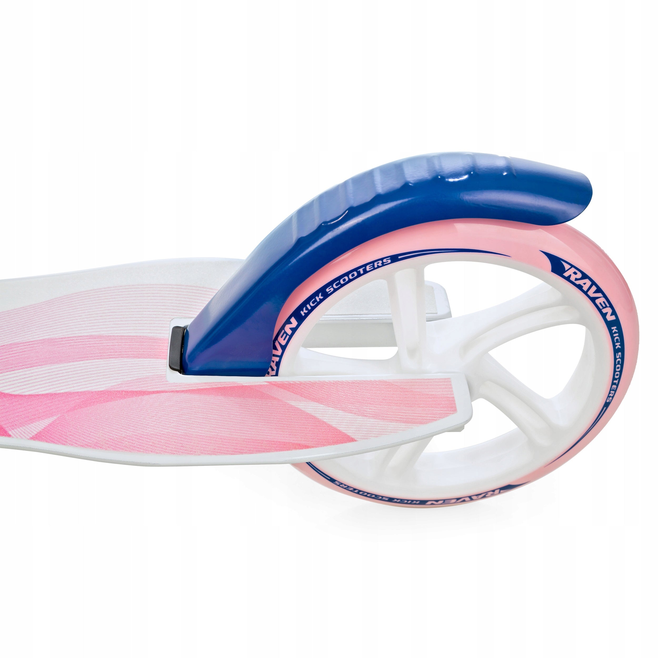 Scooter LARGE Raven Anabel Navy/Pink 200mm with brake and bell Manufacturer code 017692