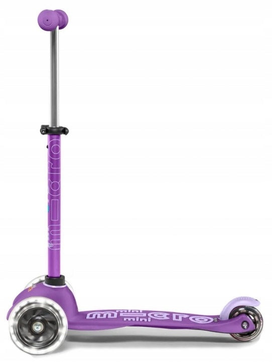 Scooter Mini Micro Deluxe Purple LED Brand Micro