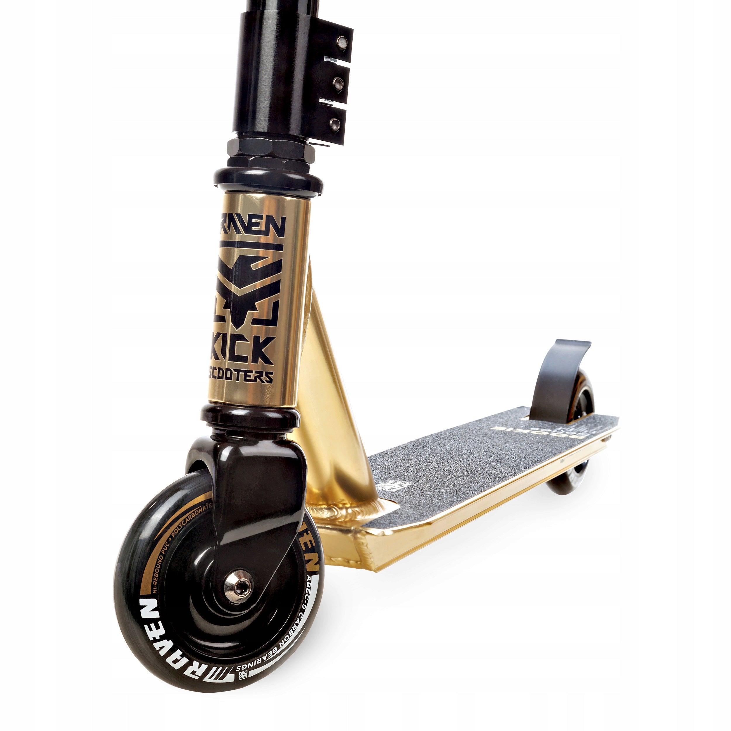 Scooter RAVEN Evolution Rookie Gold 100mm Wheels natural rubber