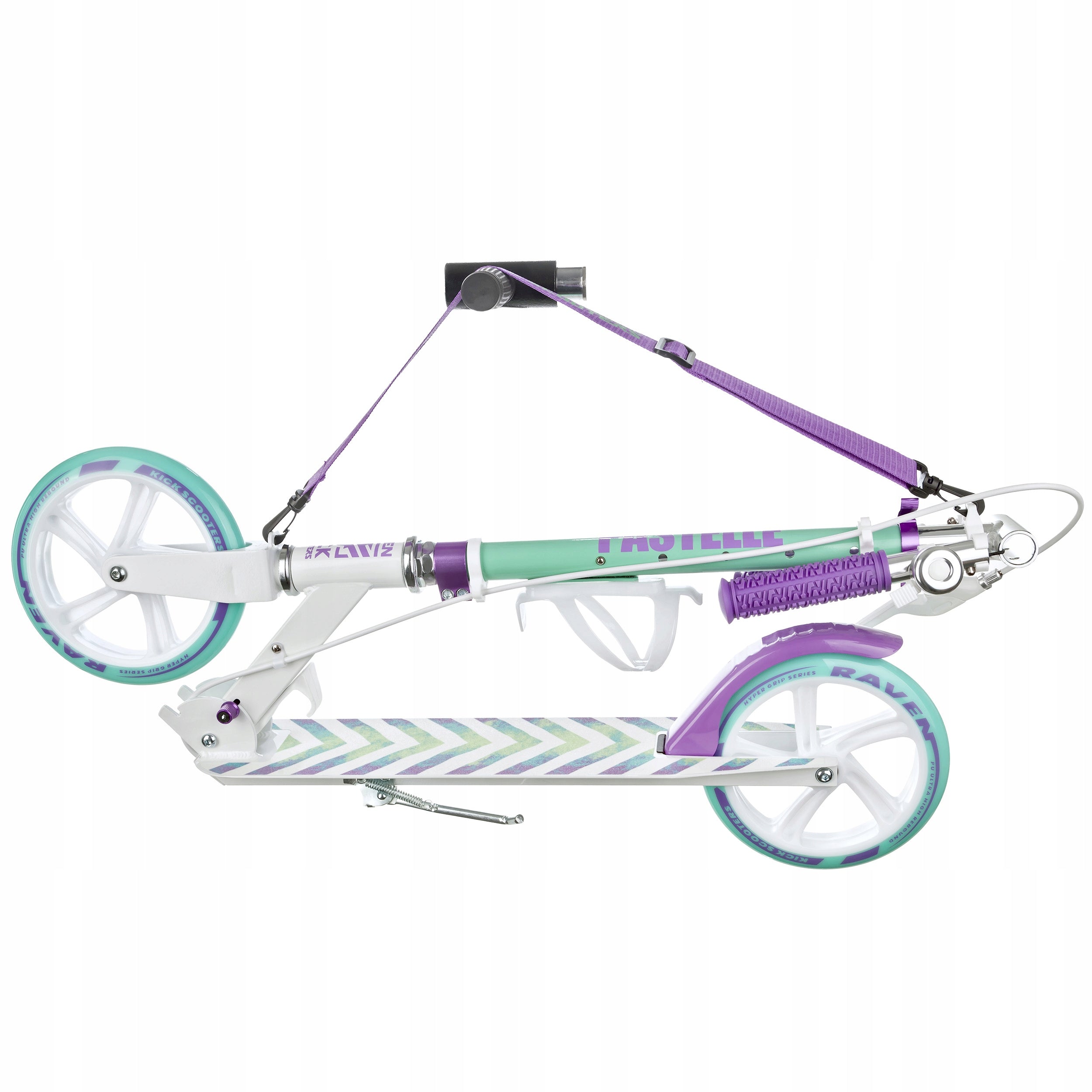 Scooter RAVEN Pastelle 200mm with brake and bell Brand Raven