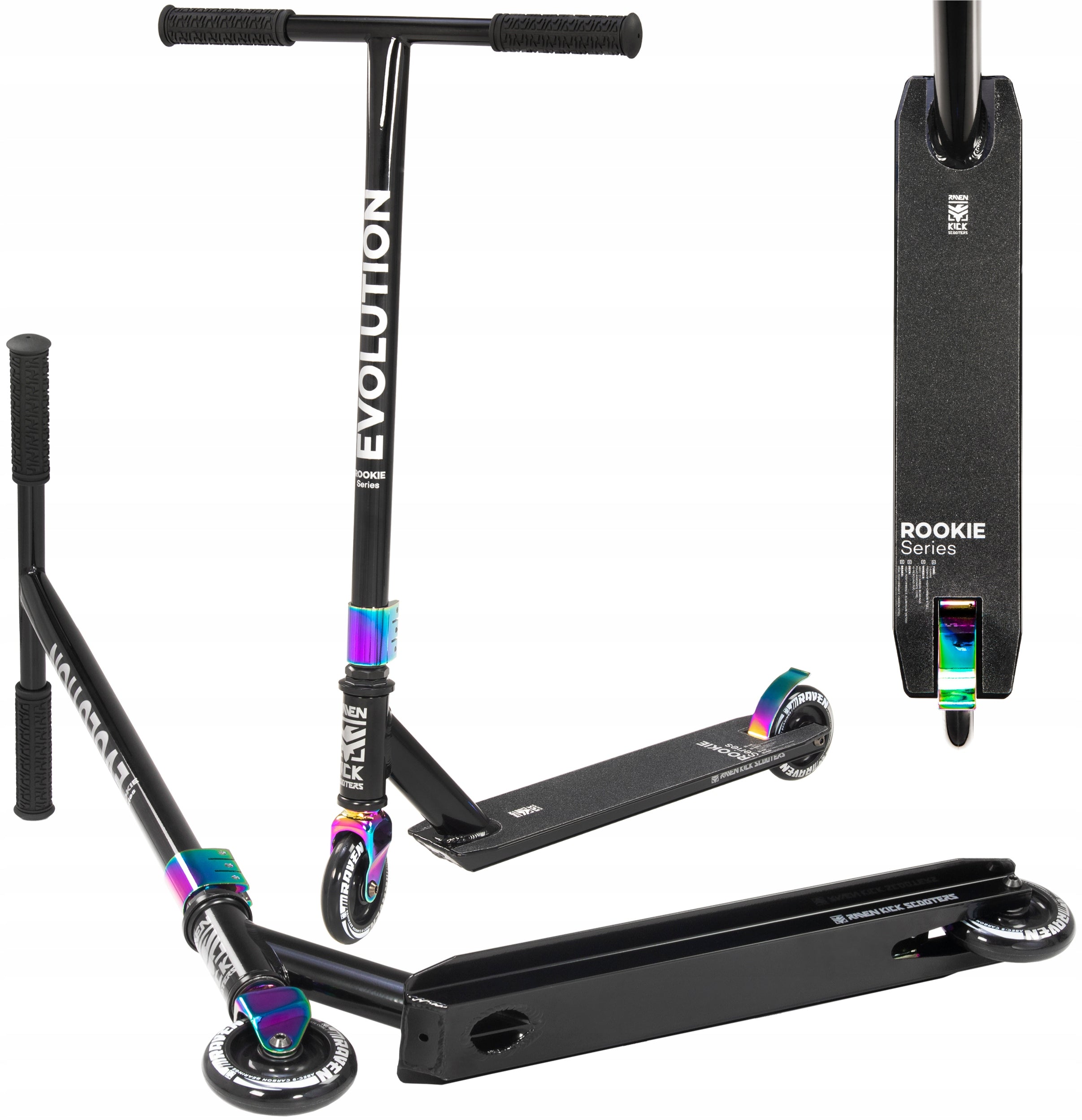 Scooter Stunt RAVEN Evolution Rookie Color 100mm Brand Raven