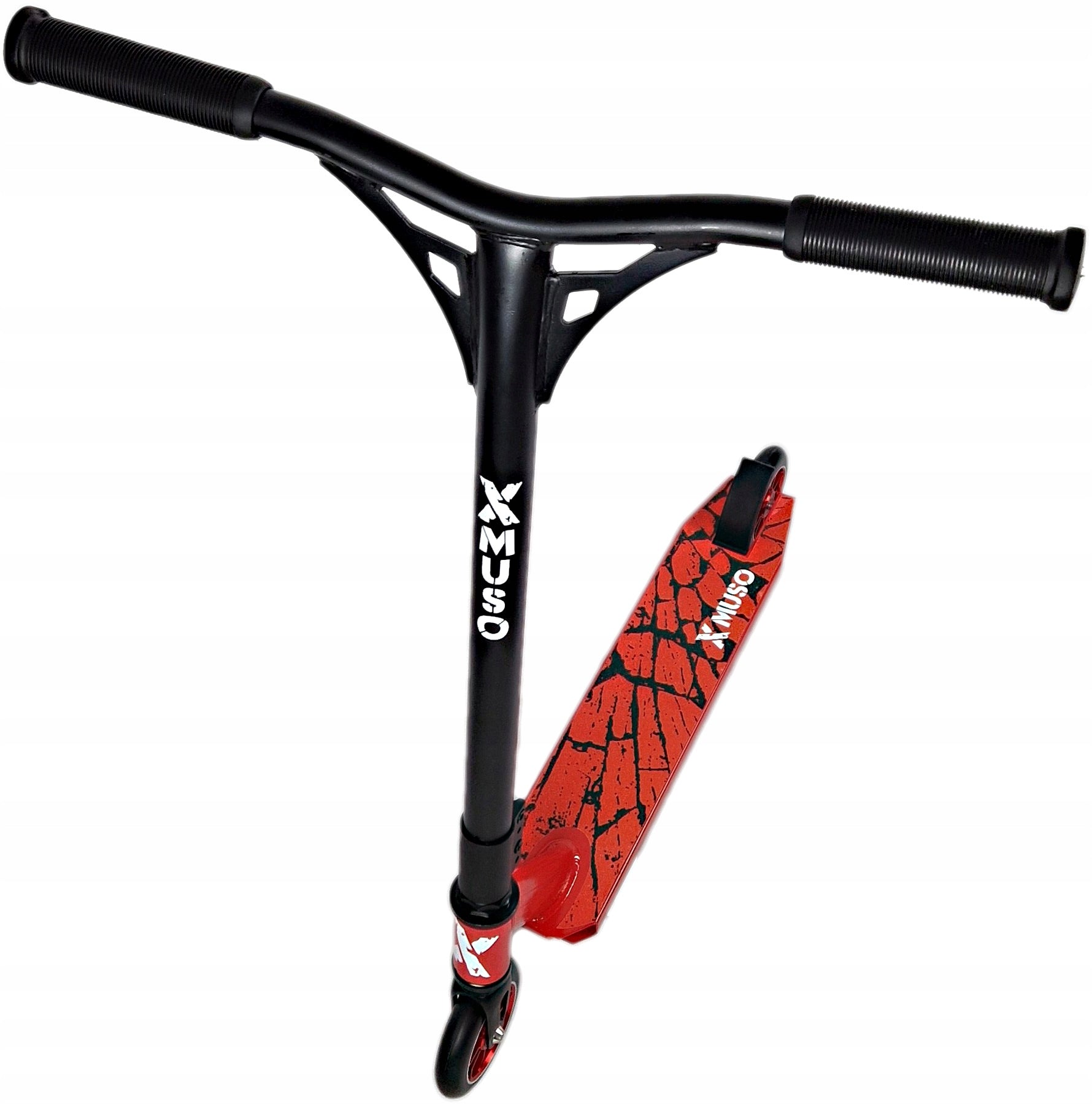 Scooter XMUSO 110mm ABEC-9 STUNT Color red