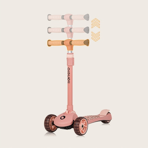 Scooter folding balance bike 2in1 tricycle led Lionelo Franky Manufacturer code podświetlane duże koła, koszyk, z siedziskiem