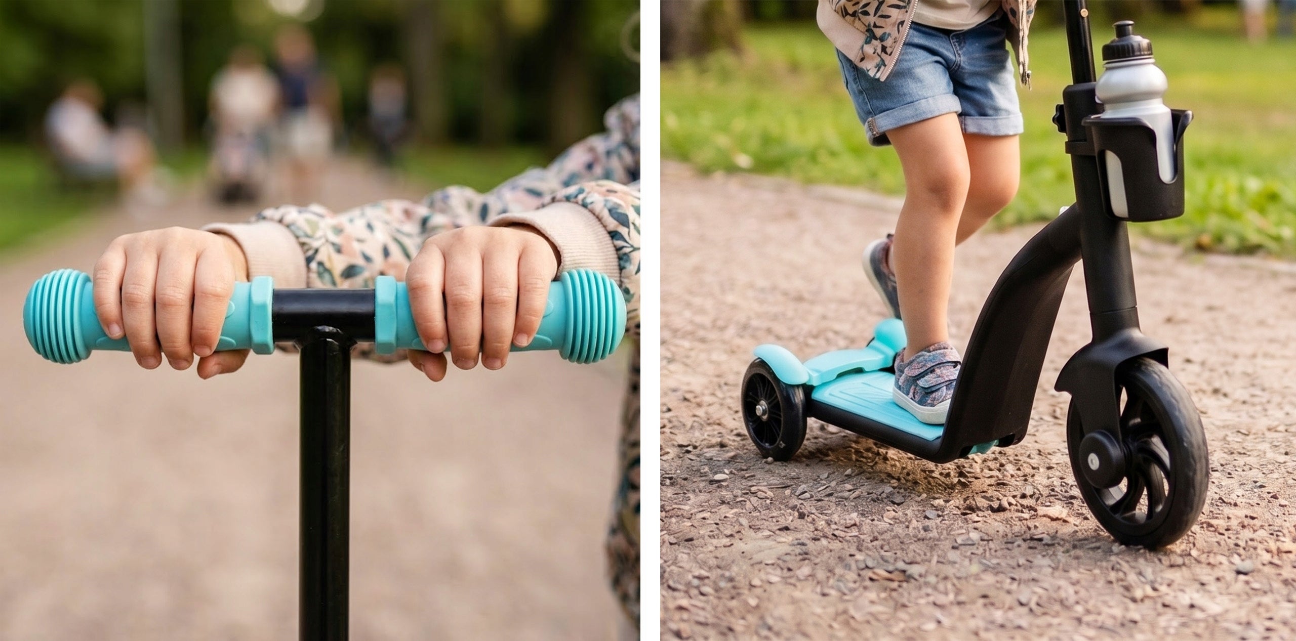 Scooter for children 3in1 tricycle balance bike PLAYIO Kind tri-wheeled