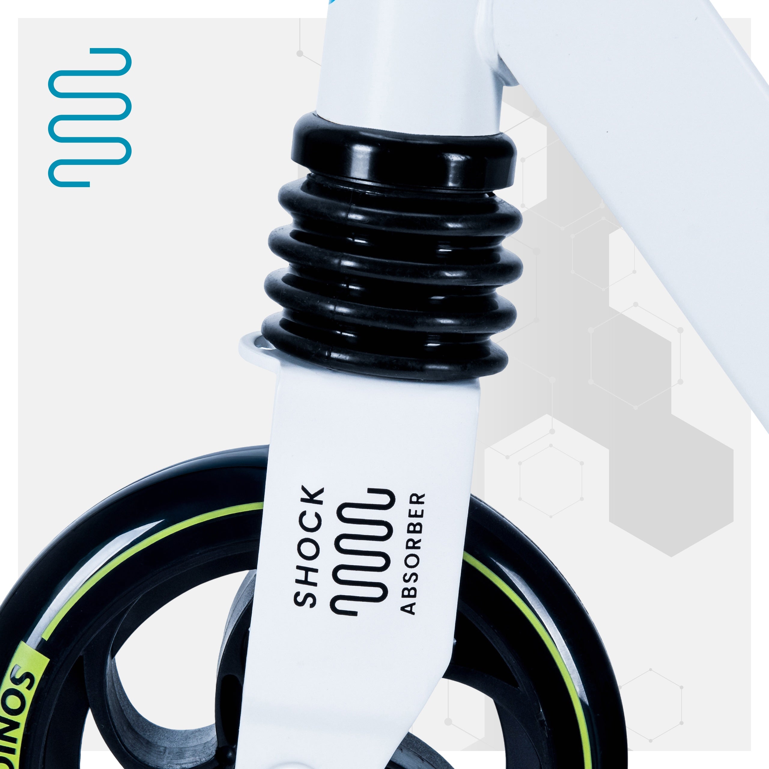 Scooter for children Bergen SONIC lightweight folding with shock absorber For gift Number of wheels 2