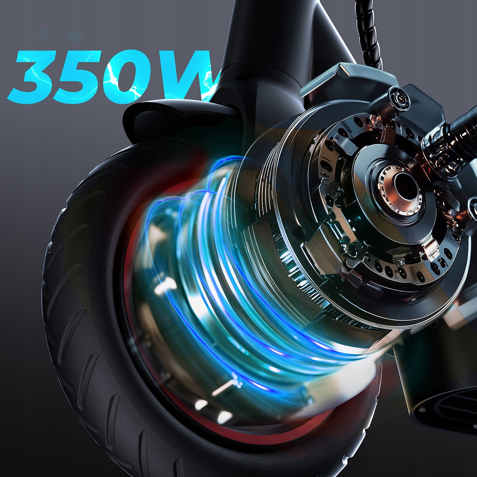 Scooter iScooter i9 36V7.5Ah, 350W, up to 100kg with app Range 22 km