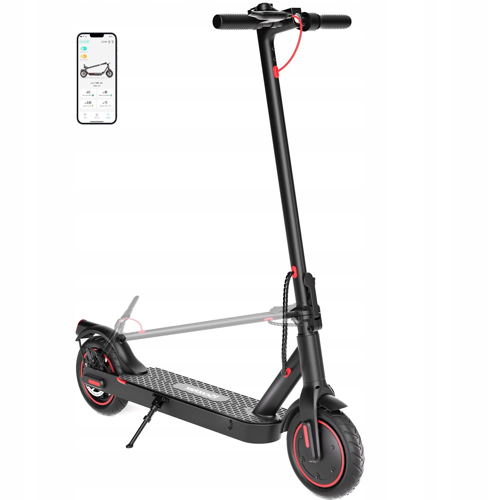 Scooter iScooter i9 36V7.5Ah, 350W, up to 100kg with app