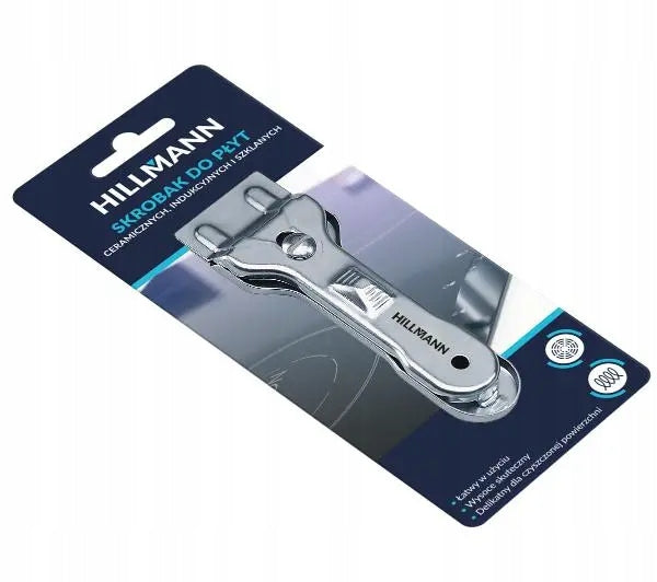 Scraper for glass induction ceramic plates HILLMANN AGDPL03 metal Brand Hillmann