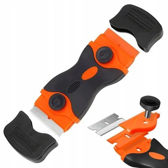 Scraper for induction hob window glass ceramic plate cooker