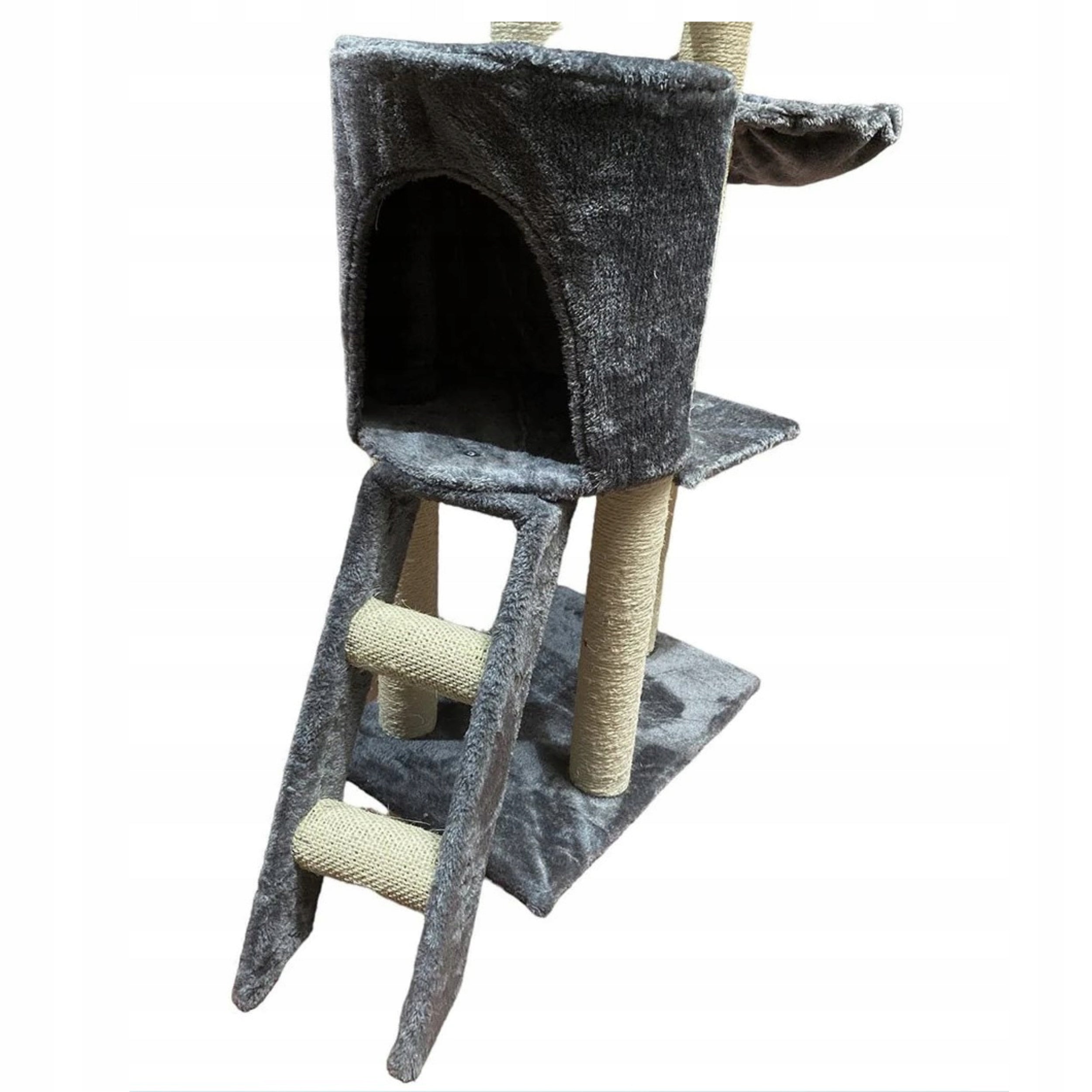 Scratcher Cat Booth Fishing Rod High Tree Bed Toy Freebie MT05 Brand Homeek