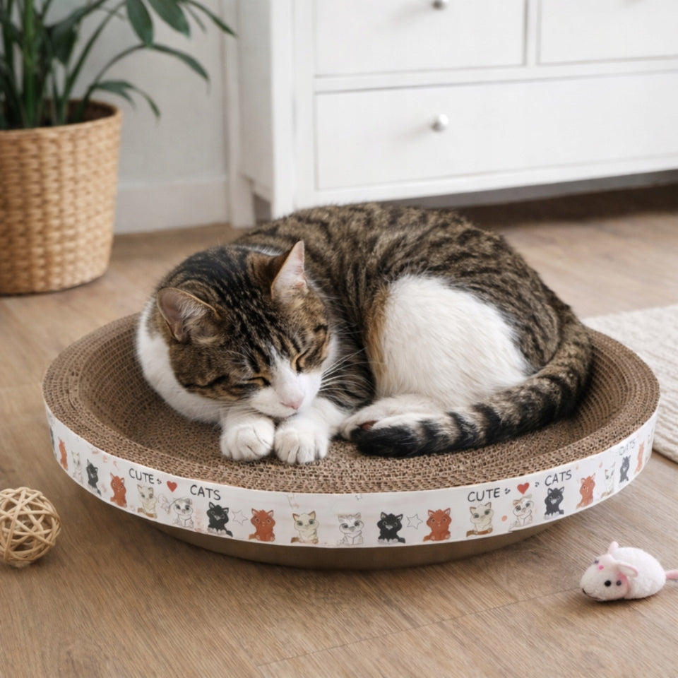 Scratcher cardboard round bed LARGE 51 CM Manufacturer code DK50x50x9