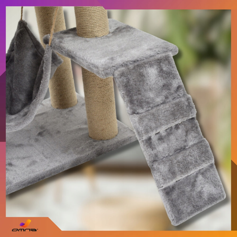Scratcher cat booth large high bed for big cat ladder post Kind tall scratching post wave bed scratching post scratching tower