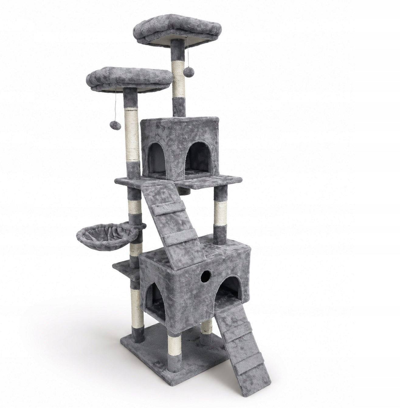 Scratcher cat booth tree bed Cottage posts 180cm F029 Length 180 cm