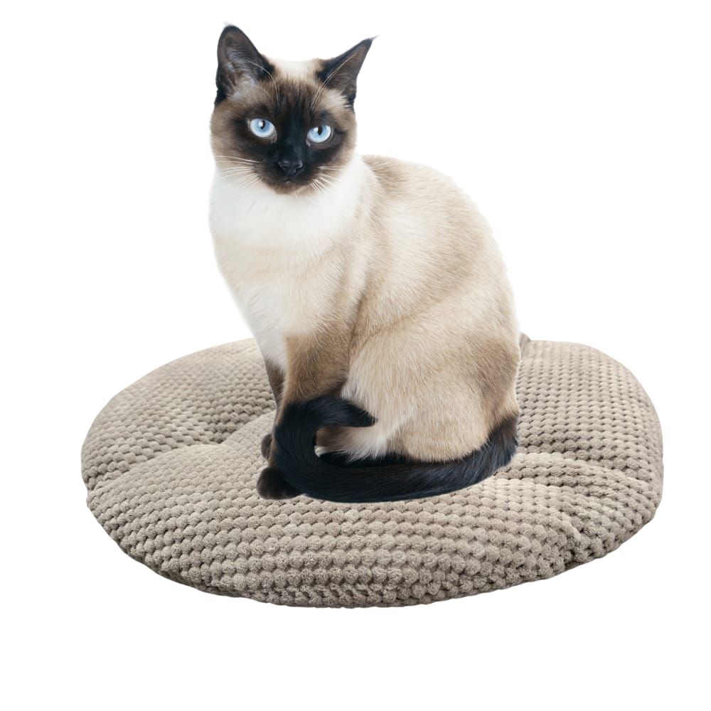 Scratcher cushion MAKSPOL quilted ROUND 40 cm ! Beige