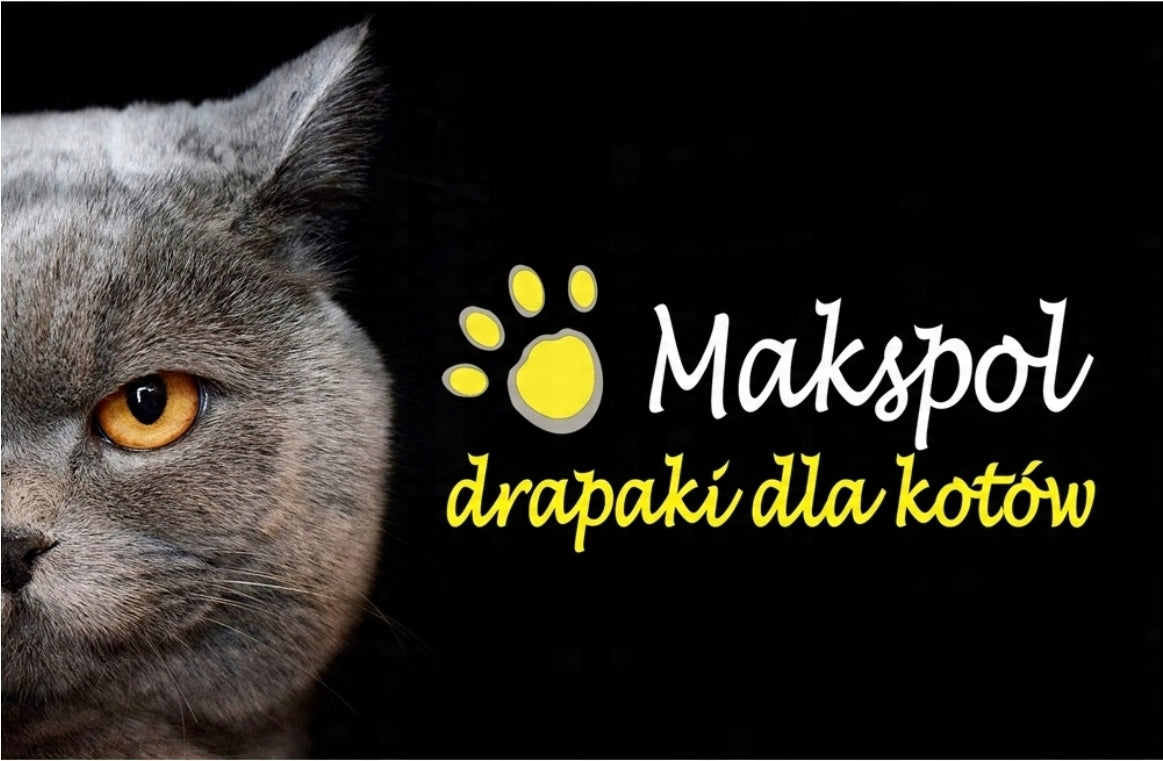 Scratcher for Cat MAKSPOL nr. 43 scratching posts! Grey Brand Makspol