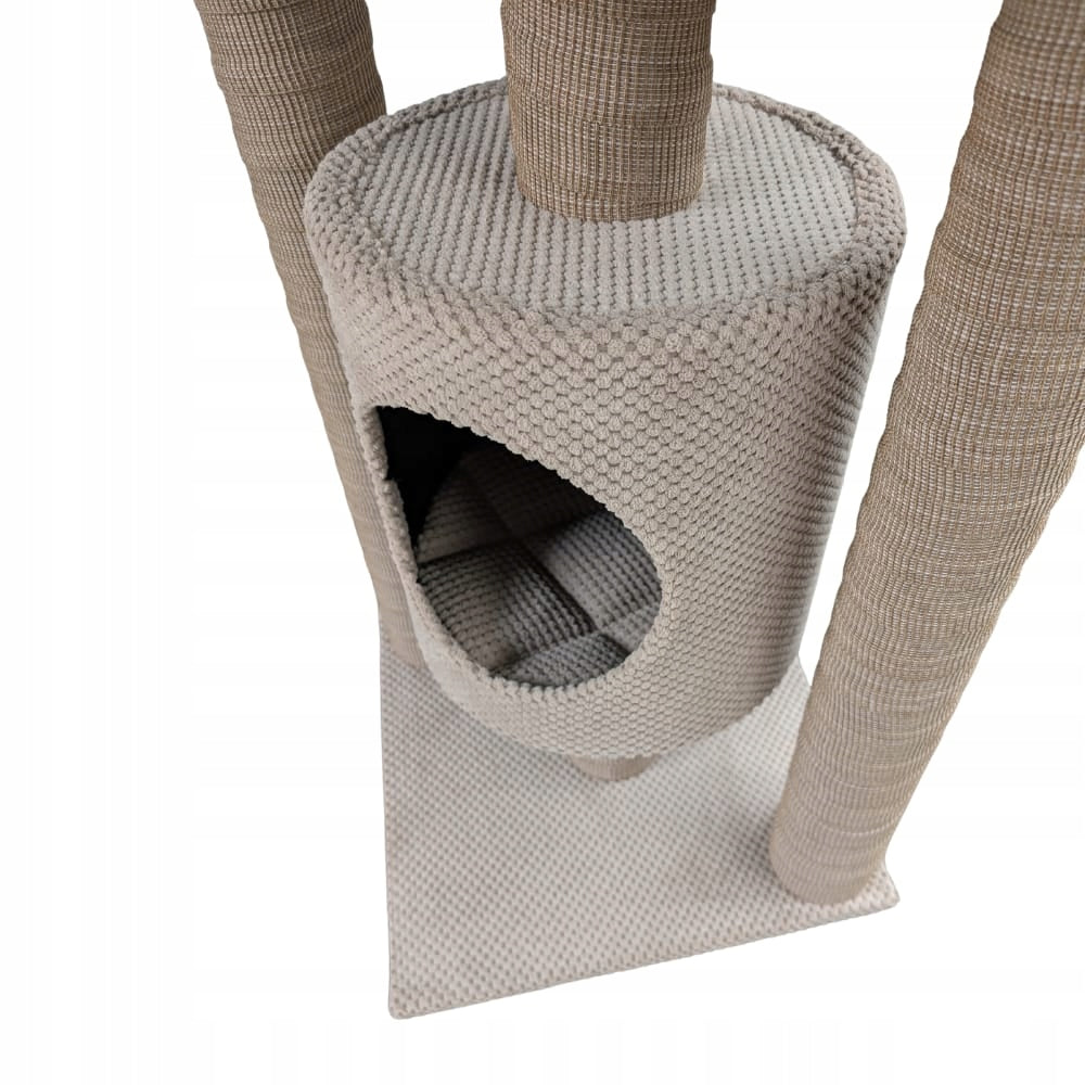 Scratcher for Cat MAKSPOL nr. 6 cottage Posts ! Beige Manufacturer code 5905669121040
