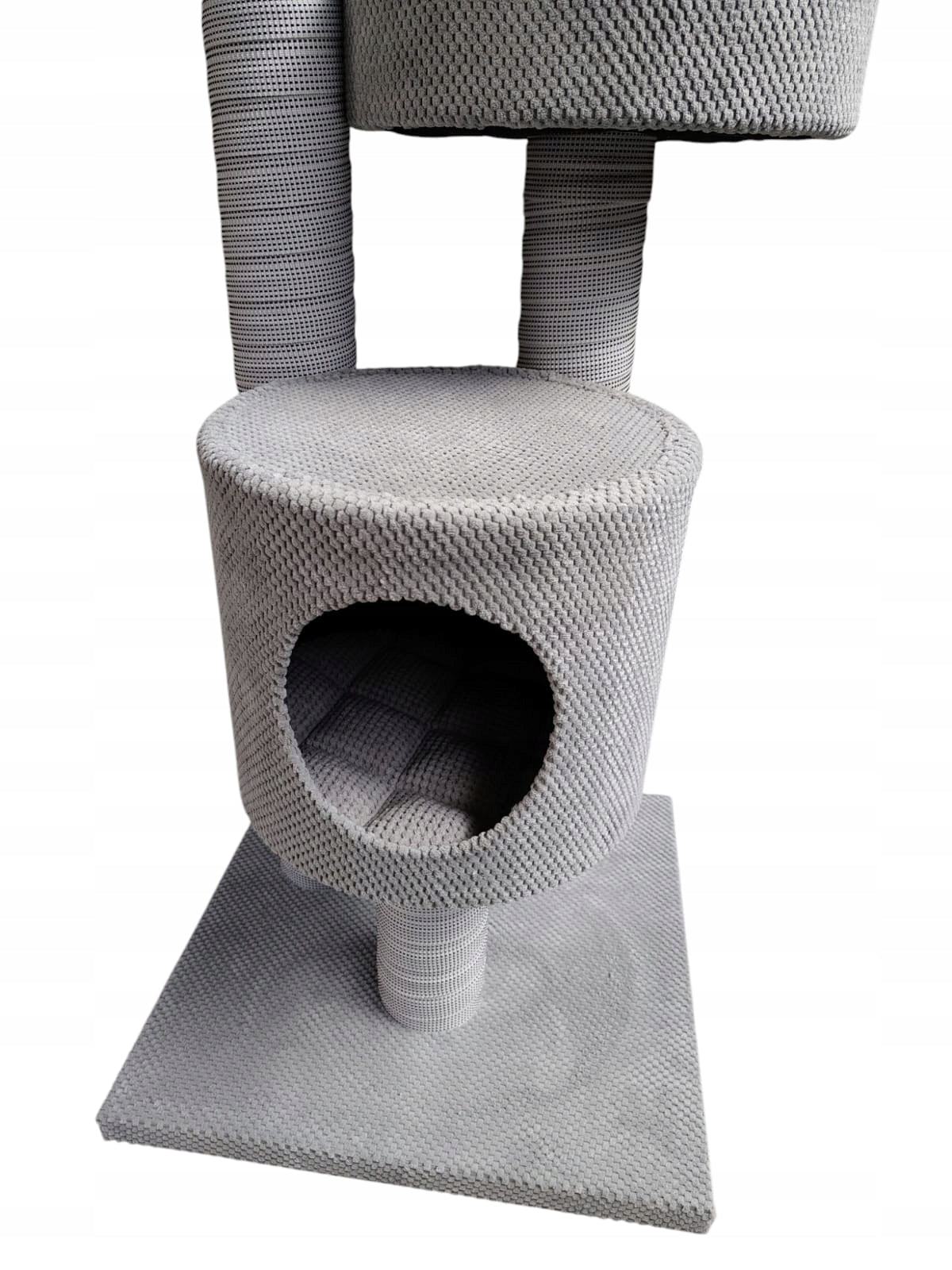 Scratcher for Cat Makspol nr.28 Cottage Beds+ Cushions ! Light Grey Kind tall scratching post bed scratching post scratching tower other