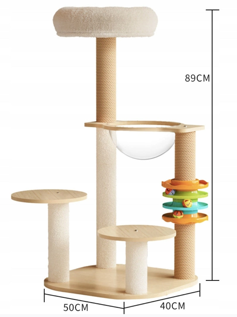 Scratcher for Cat tower bed cottage 5 levels bed 89cm for scratching EAN (GTIN) 5901783415225