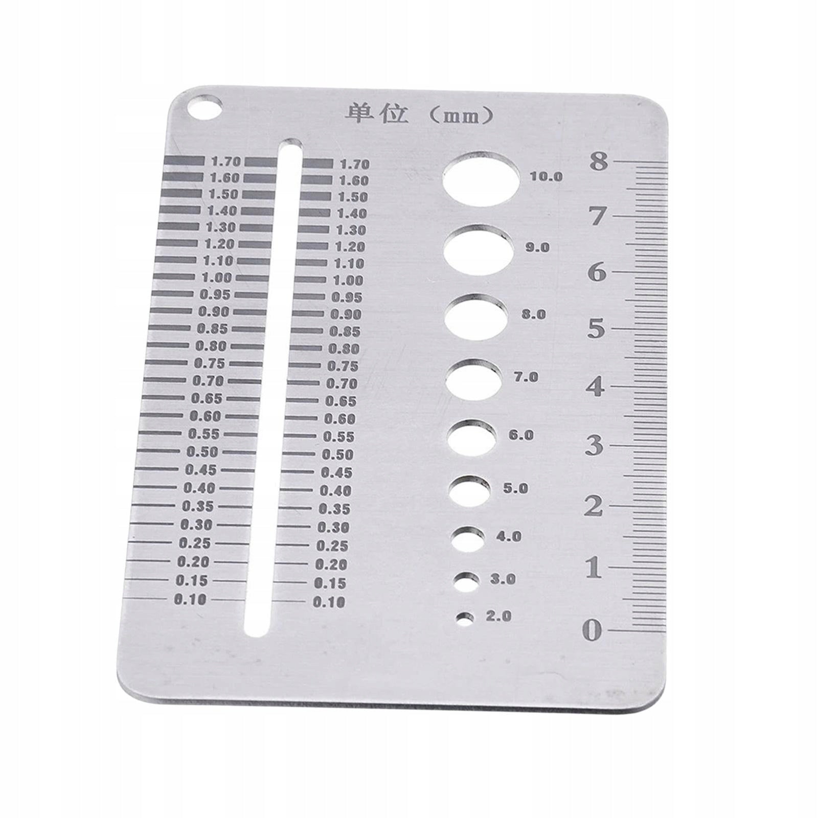 Screw Thread Size Gauge Screw Checker (.1 to