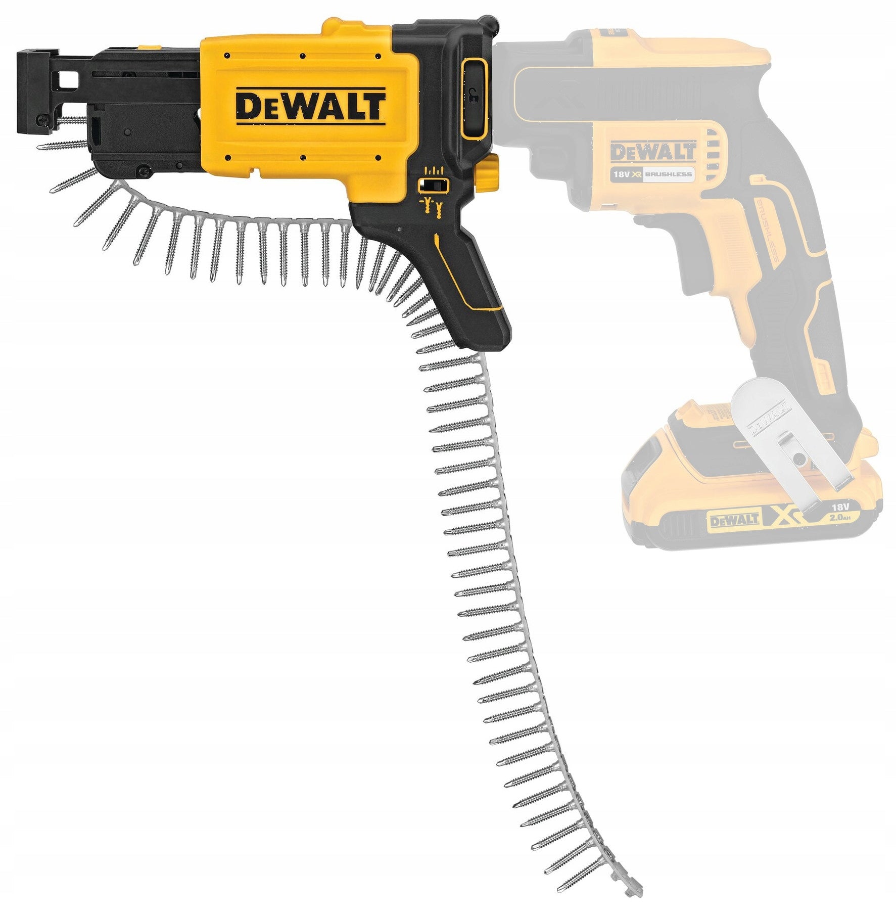 Screw magazine for screwdriver DCF620 for boards G-K DeWALT DCF6202 Brand DeWalt