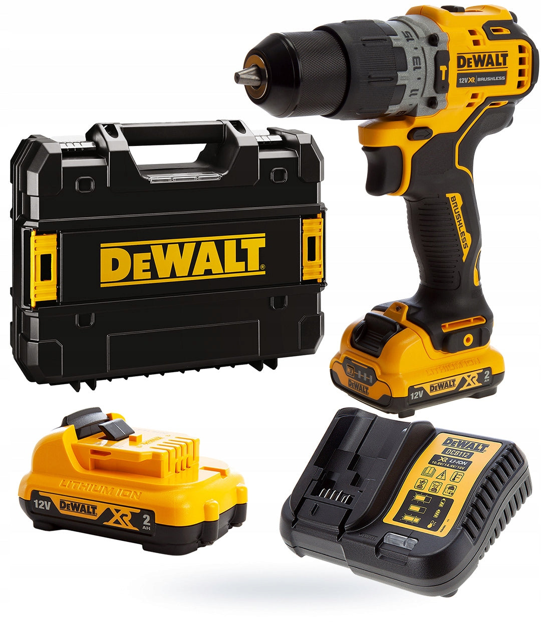 Screwdriver 12V impact 57,5Nm 2x2Ah DeWALT DCD706D2 Brand DeWalt