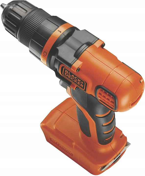 Screwdriver Black+Decker battery power 18 V BDCDD18N-XJ Manufacturer code BDCDD18N-XJ