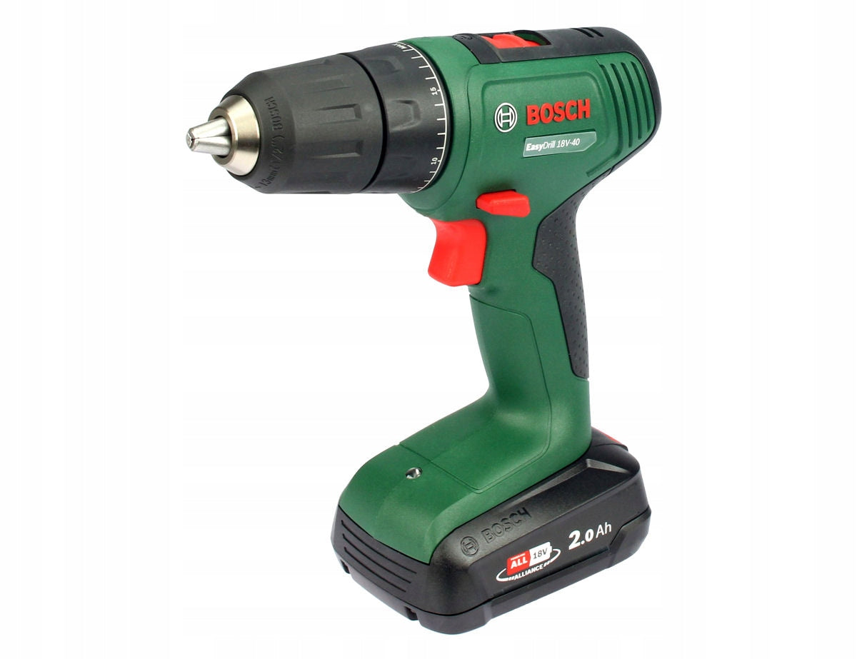 Screwdriver EasyDrill 18V-40 BOSCH 1x2,0Ah + SUITCASE Brand Bosch