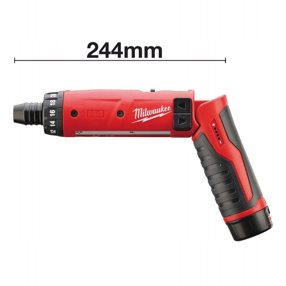 Screwdriver Milwaukee battery power supply 4 V 4933440475 GIFT Manufacturer code 4933440475