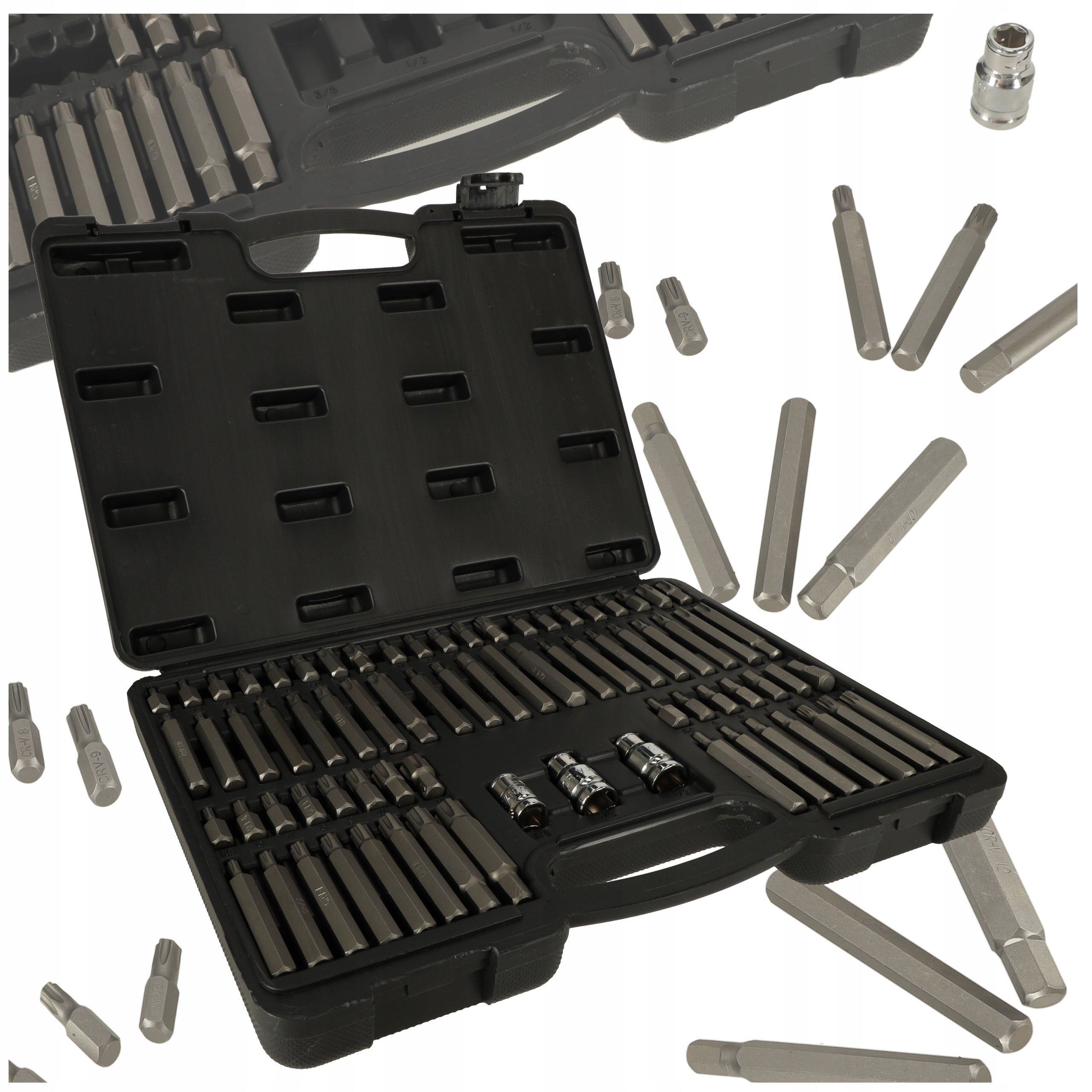 Screwdriver Tip Bits Set of Bits in Case