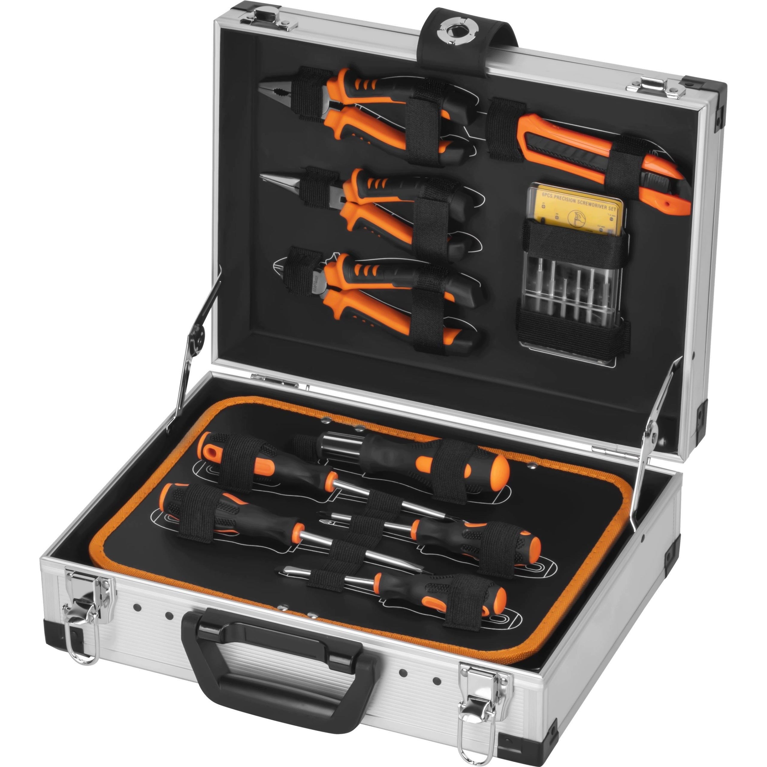 Screwdriver wrench cap tool set, 90el.
