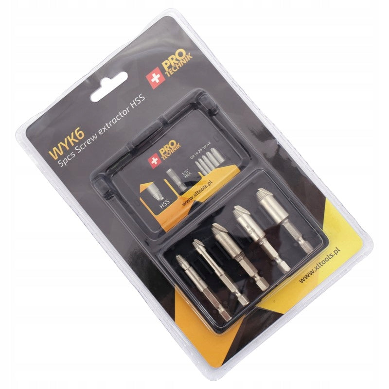 Screwdrivers 5sz 1/4' HSS 0-1-2-3-4# EAN (GTIN) 5903347013755