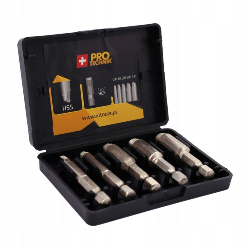 Screwdrivers 5sz 1/4' HSS 0-1-2-3-4#