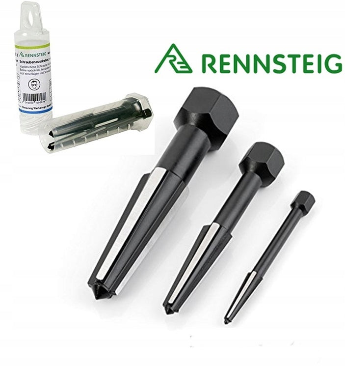 Screwdrivers M5-M12 3pcs conical right-left 471903 RENNSTEIG Packaging status original