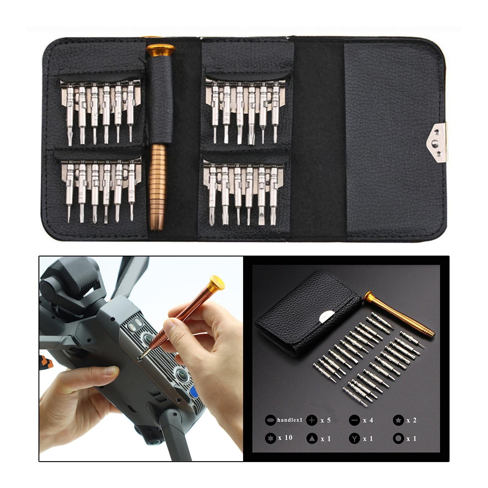 Screwdrivers Set Repair Tools Kit Universal Lightweight Repairing for DJI 3